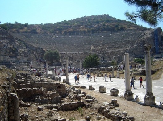 Teatro de Éfeso, Ásia menor, atual Turquia, séc. III a.C.