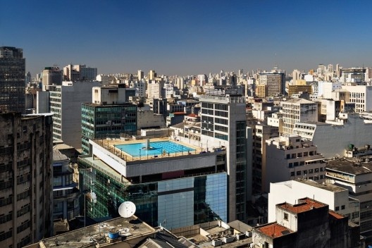Sesc 24 de Maio, contexto urbano da área central de São Paulo