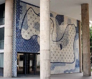 Painel Estrelas-do-mar e peixes – 1942 – 990x 1510 – Portinari