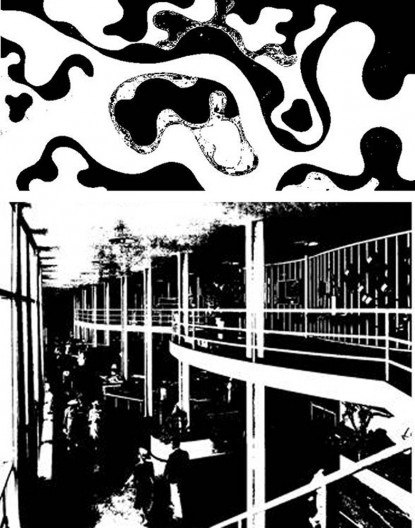 Jardins do Ministério da Educação e Saúde, Roberto Burle Marx, 1936 e Pavilhão de Nova York, Lúcio Costa e Oscar Niemeyer, 1939