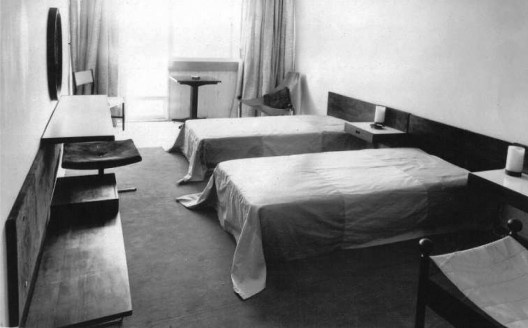 Hotel Reis Magos, quarto, Natal. Arquitetos Waldecy Pinto, Antônio Didier e Renato Torres