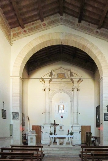 Bagno Vignoni, Igreja São João Batista