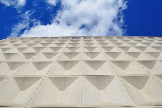 Meister Hall, parede em concreto pré-moldado, arquiteto Marcel Breuer