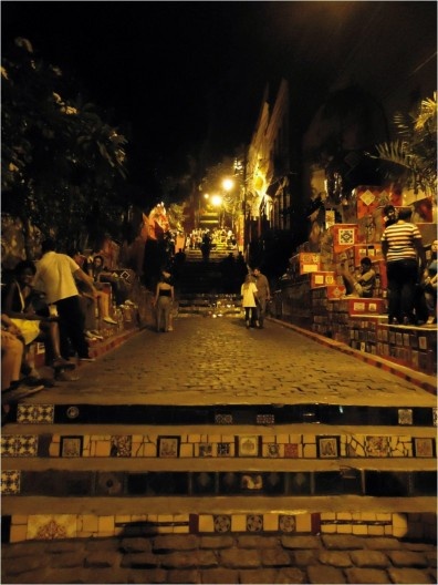 Escadaria do Selarón, Lapa, Rio de Janeiro, 2012