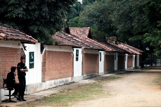 Antigas cocheiras ainda interditadas em processo de reforma