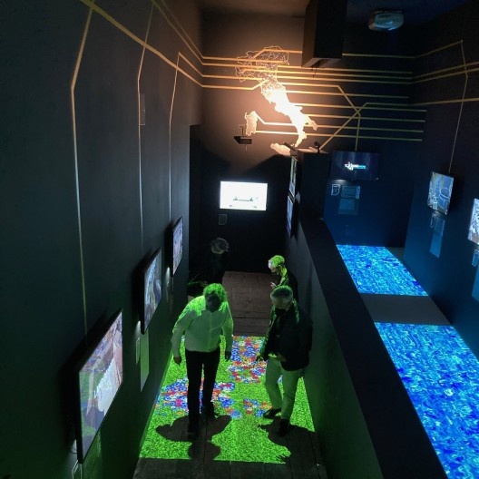 Comunità Resilienti, Pavilhão da Itália, instalação