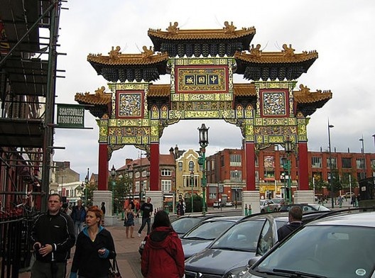 Old Chinatown em Liverpool, Inglaterra