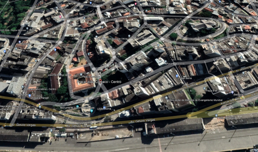 Praça João Clímaco: localização