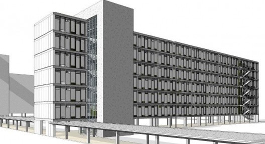 Térreos vazados entre pilotis proporciona amplidão espacial, redesenho dos blocos originais