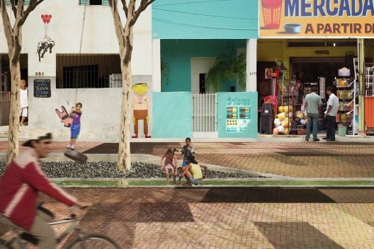 MMBB Arquitetos, Projeto Urbano Córrego do Antonico, 2008. Projeto de requalificação em desenvolvimento da favela Paraisópolis a partir da transformação do córrego do Antonico