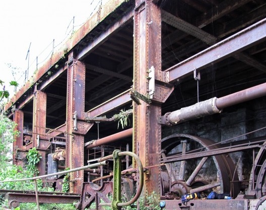 São Paulo Railway, Paranapiacaba-Cubatão, maquinário do 3º Patamar do Sistema Funicular de Paranapiacaba (“Serra Nova”)