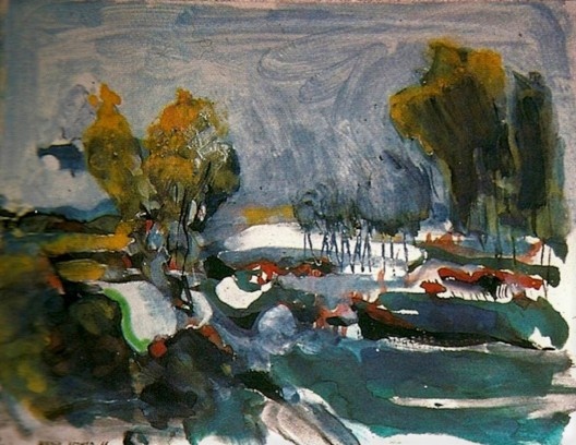 Nadir Afonso, Margens do Tâmega, 1946