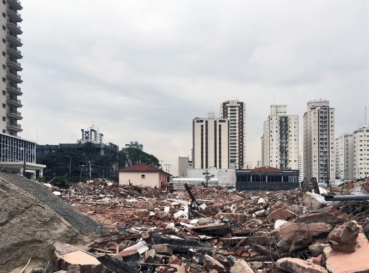 Sítio da antiga vila operária João Migliari, demolida no início de setembro de 2019