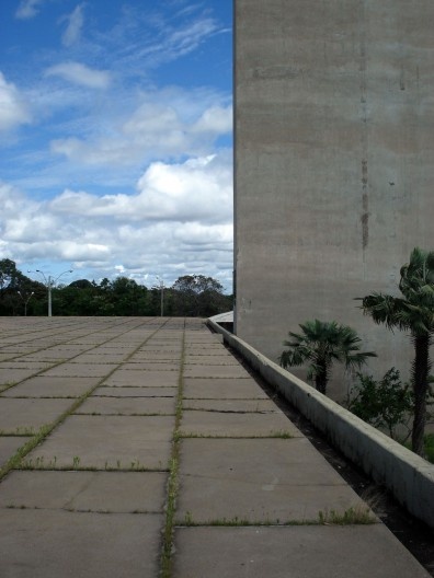 Monumento de Jenipapo, vista do teto/terraço, Campo Maior