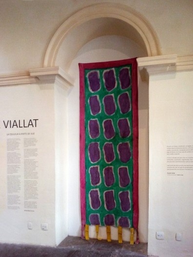 “Sem Título”, 2015, exposição de Claude Viallat na Casa França Brasil