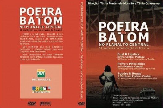 Cartaz do filme Batom & Poeira no Planalto Central, de Tania Fontenele