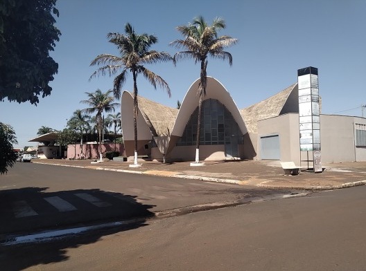 O centro cívico de Miguelópolis