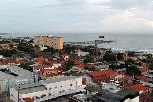 Vista de área urbanizada de Fortaleza CE