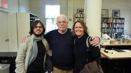 Peter Eisenman, Mônica Bohrer e Lucas Marques