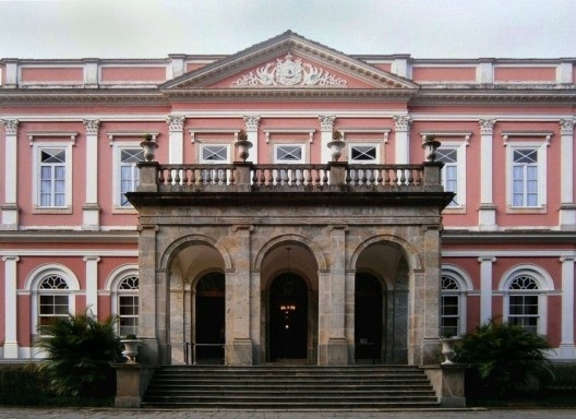 Pórtico do Palácio Imperial de Petrópolis