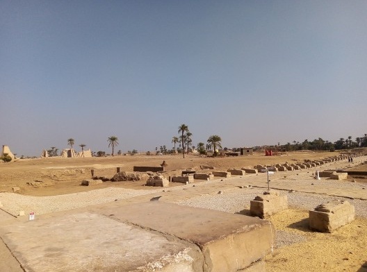 Avenida das Esfinges em Luxor