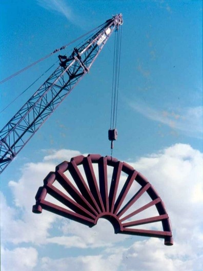 Monumento Pavilhão Nacional, Brasília, 1972. Arquiteto Sergio Bernardes