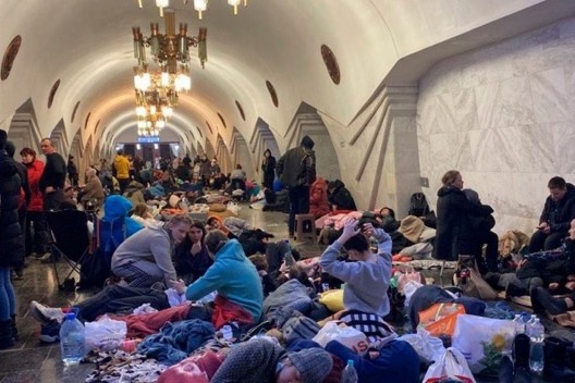 Estação de metrô, Kiev, Ucrânia