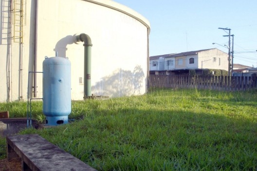 Reservatório Sabesp Butantã antes da execução do projeto