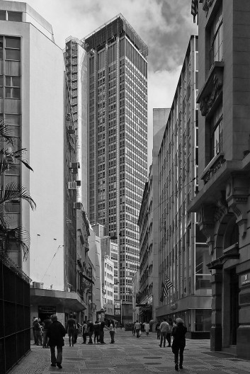 SOM / Escritório Jacques Pilón. Edifício Barão de Iguape, 1956, São Paulo