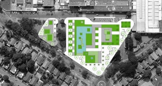 02. Praça de Bagatelle, Belo Horizonte, projeto de Burle Marx, 1953