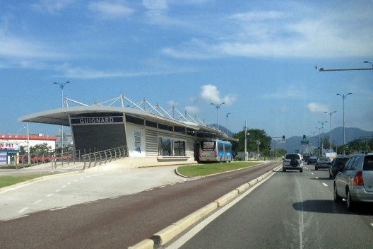 Estação Guignard, linha Trans Oeste que liga Guaratiba a Santa Cruz