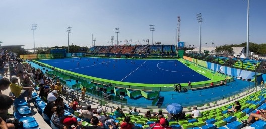 Centro Olímpico de Hóquei sobre Grama, Parque Olímpico de Deodoro, Rio de Janeiro, RJ, Escritório Vigliecca & Associados