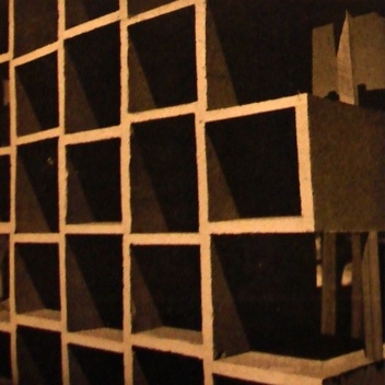 Detalhe do elemento vazado a ser usado nas fachadas