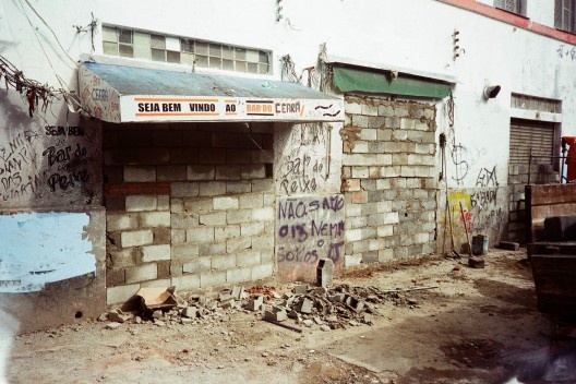 Edifícios fechados pela prefeitura nos Campos Elísios, a “Cracolândia”, centro de São Paulo