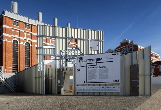 A Central Tejo, que abriga parte do MAAT e recebeu o módulo expositivo “A forma da forma”