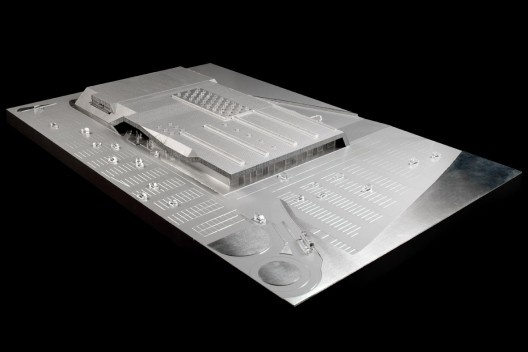 Mercabarna-Flor, maquete, Barcelona. WMA - Willy Müller Architects