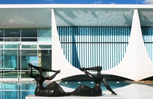 Palácio da Alvorada, Brasília, 1960, arquiteto Oscar Niemeyer
