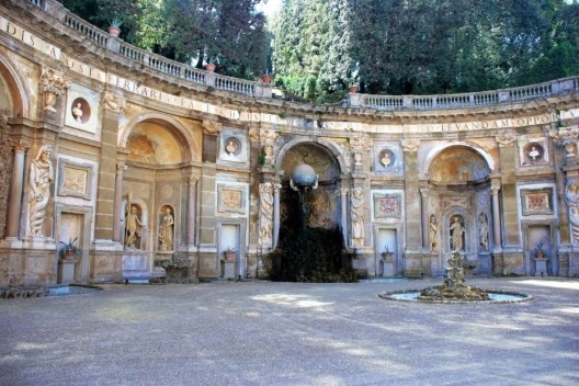 Villa Aldobrandini, teatro, Frascati, Itália