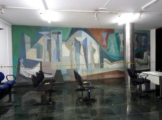 Edifício Repartições Públicas, painel de Burle Marx, Vitória ES