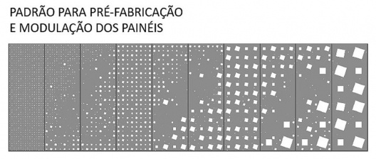 Concurso Internacional para Projeto Arquitetônico do Museu Exploratório de Ciências da Unicamp, diagramas da concepção da superfície da fachada, 1º lugar. Arquitetos Reinaldo Nishimura, Daniel Corsi e Dani Hirano, 2009