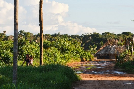 Aldeia no Parque Indígena do Xingu, São Félix do Araguaia MT Brasil, 2017