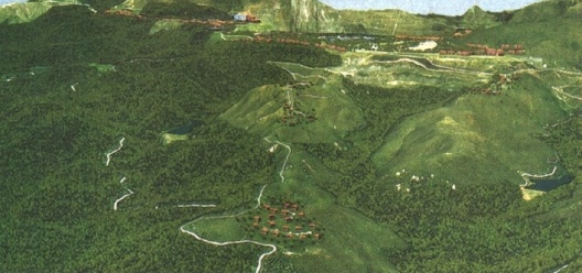 Representação Panorâmica do Projeto Águas Claras