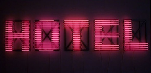 Hotel, 2007, neon, 50x233x6cm, 1/6
