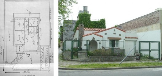 Chalet “estilo Mar del Plata” (calle Ituzaingó 3499, plano 1939 y fachada actual)