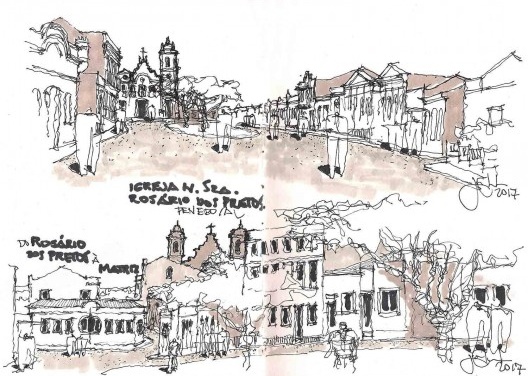 Proximidades da Igreja de N. Sra. do Rosário dos Pretos, Penedo/AL