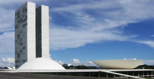 Congresso Nacional, Brasilia. Arquiteto Oscar Niemeyer.