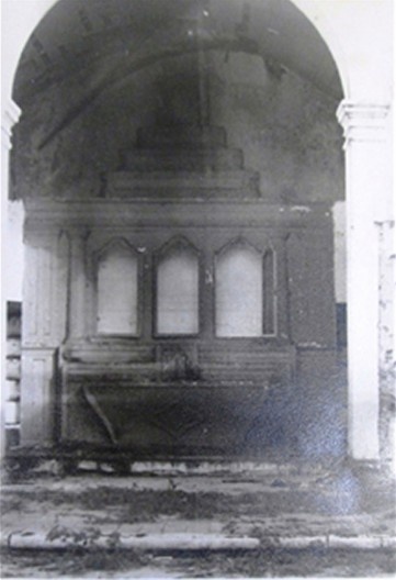 Altar-mor da Igreja de São Miguel Arcanjo em 1978