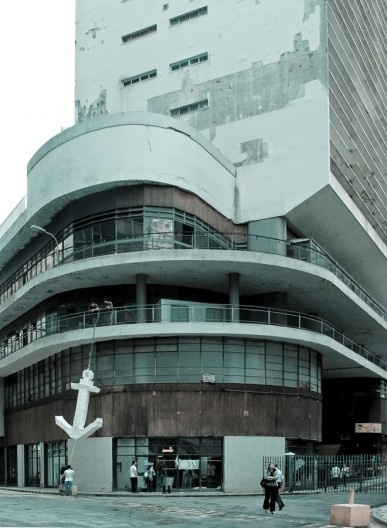 Edifício Copan, estado atual de conservação, São Paulo. Arquiteto Oscar Niemeyer