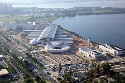 Vista geral do projeto de ampliação