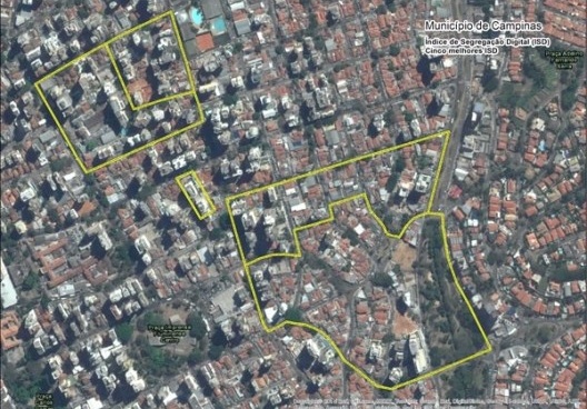 Cinco melhores ISD de Campinas situados nas imediações da Praça Imprensa Fluminense que abriga o Programa Campinas Digital